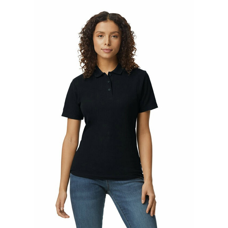 Gildan Softstyle Double Piqué Polo for her