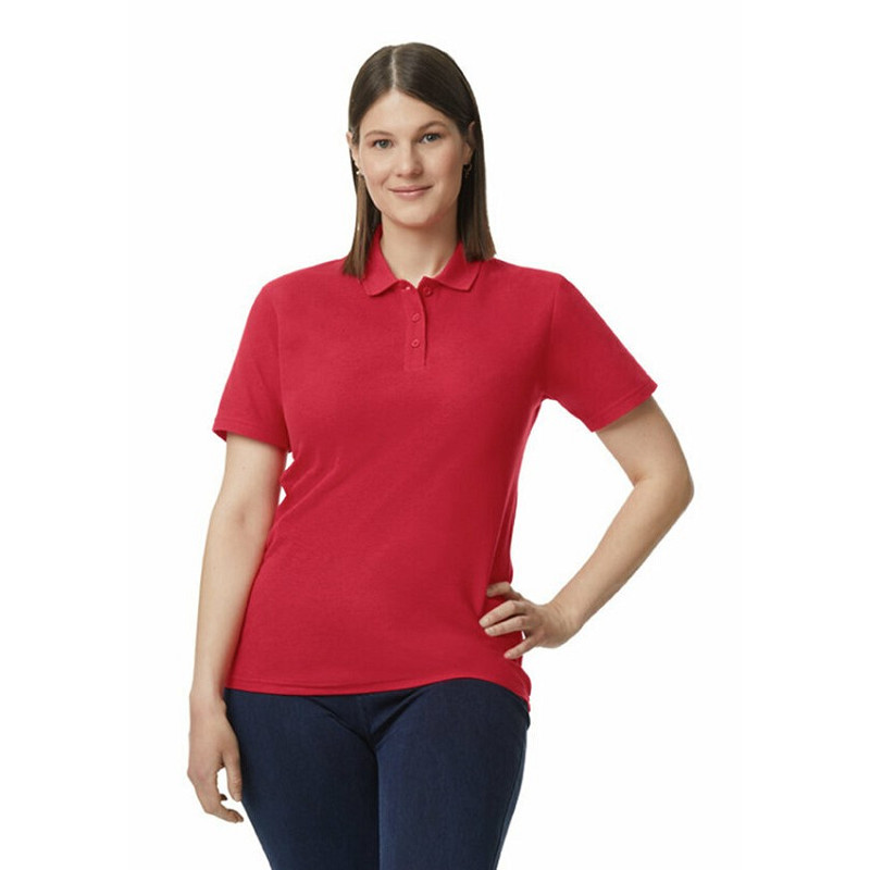 Gildan Softstyle Double Piqué Polo for her