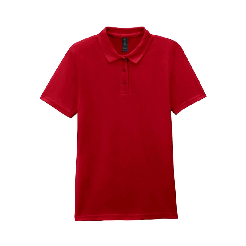 Gildan Softstyle Double Piqué Polo for her
