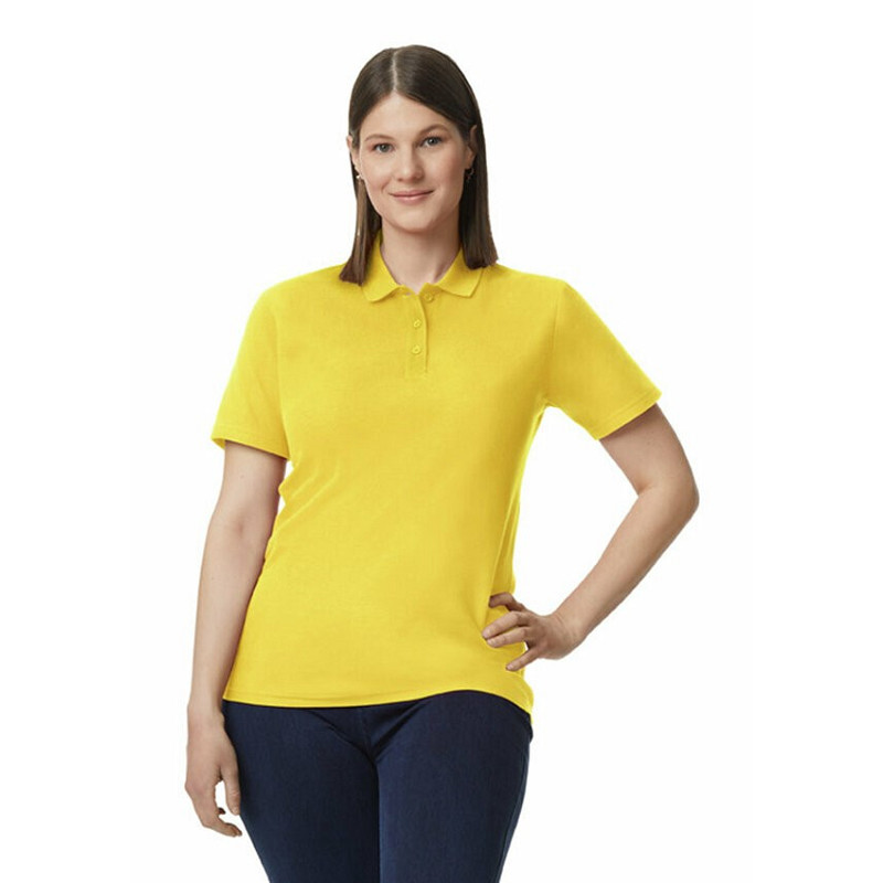 Gildan Softstyle Double Piqué Polo for her