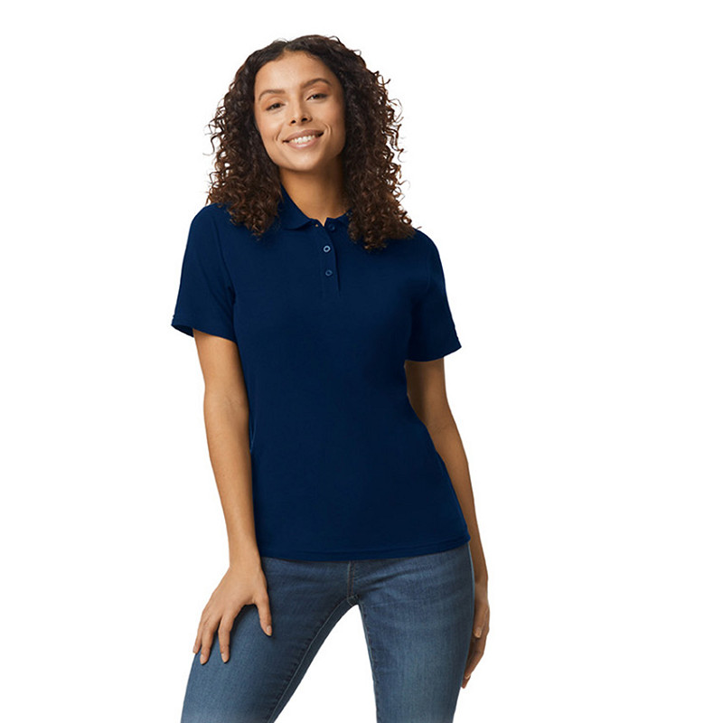 Gildan Softstyle Double Piqué Polo for her