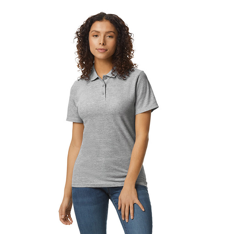 Gildan Softstyle Double Piqué Polo for her