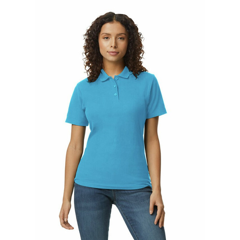 Gildan Softstyle Double Piqué Polo for her