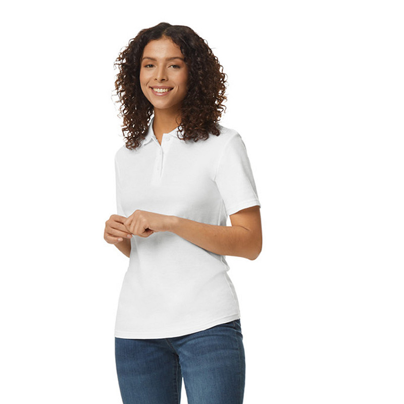 Gildan Softstyle Double Piqué Polo for her
