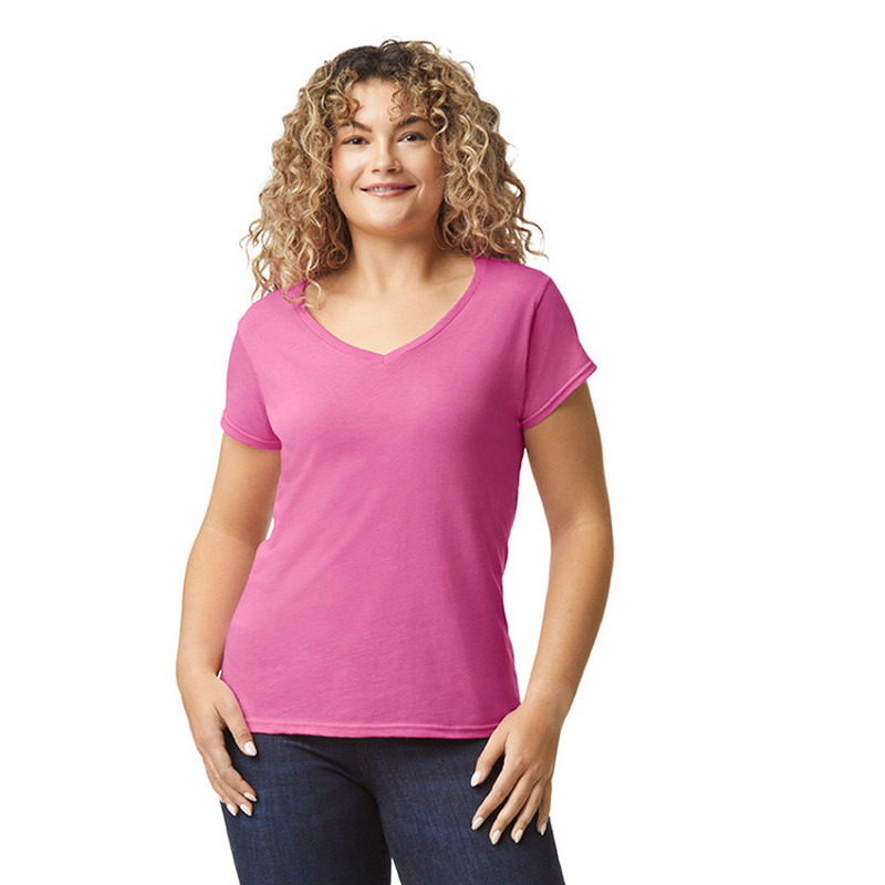 Gildan Softstyle V-neck T-shirt for her
