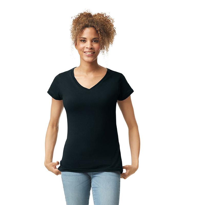 Gildan Softstyle V-neck T-shirt for her