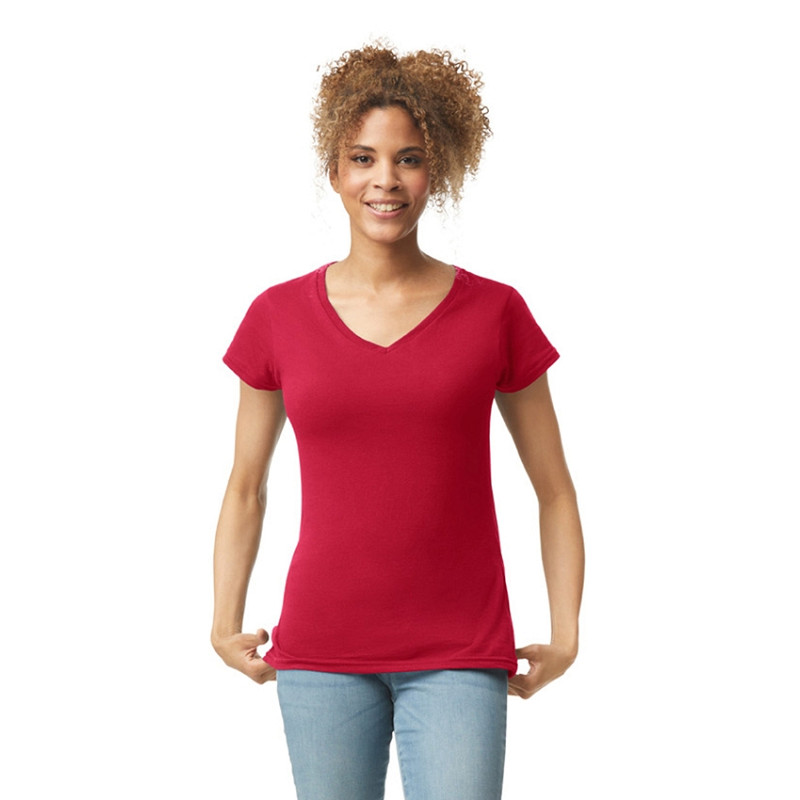 Gildan Softstyle V-neck T-shirt for her
