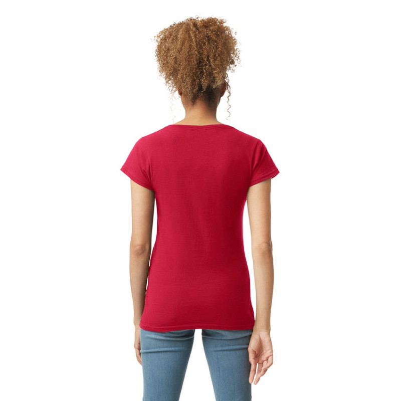 Gildan Softstyle V-neck T-shirt for her