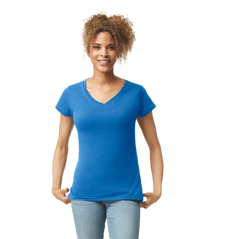 Gildan Softstyle V-neck T-shirt for her