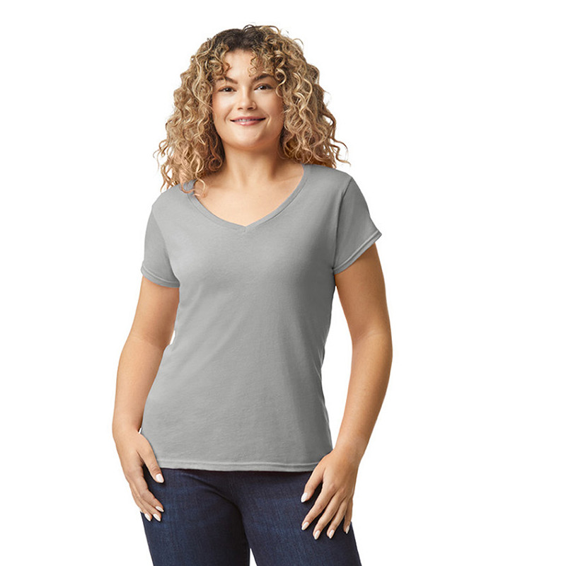 Gildan Softstyle V-neck T-shirt for her