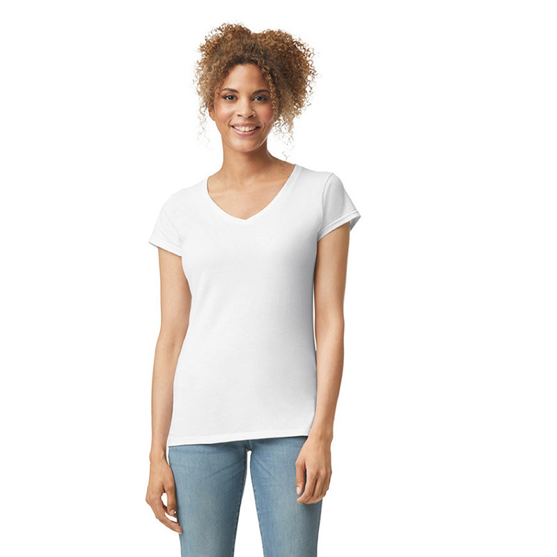 Gildan Softstyle V-neck T-shirt for her