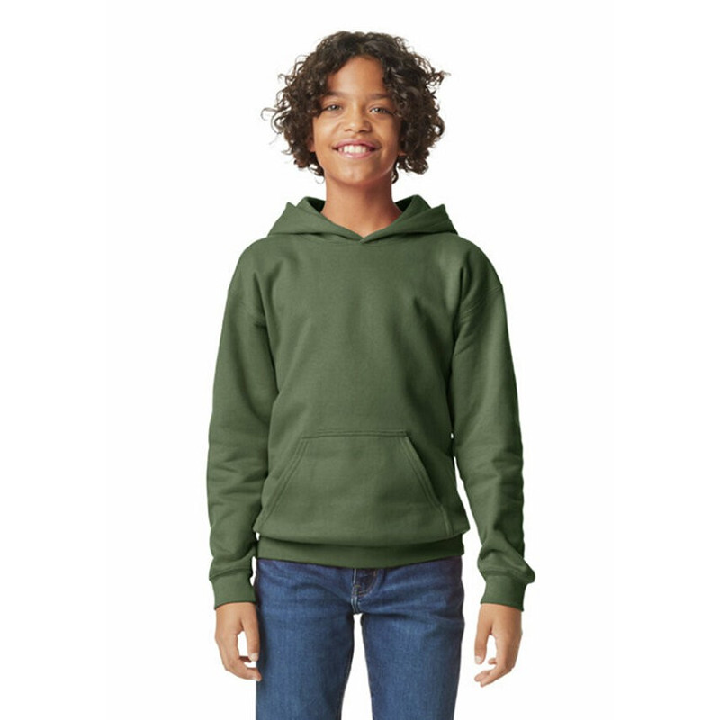 Gildan Softstyle Midweight Hooded Sweater for kids