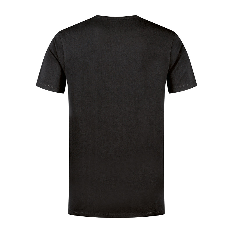 Lemon & Soda Fine Cotton Elastane V-neck T-shirt