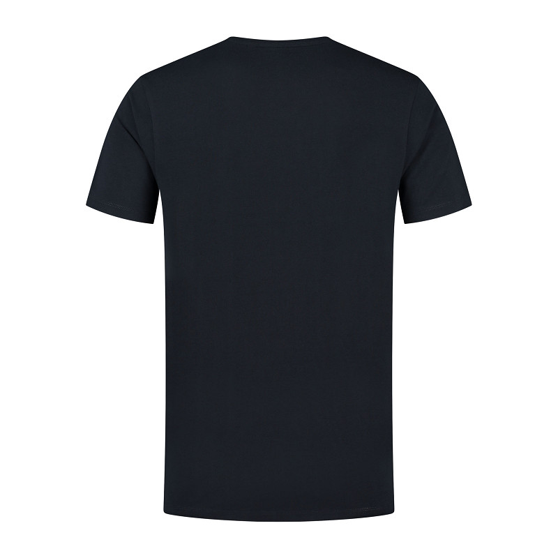 Lemon & Soda Fine Cotton Elastane V-neck T-shirt
