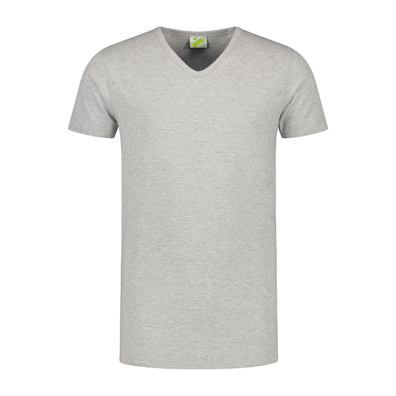 Lemon & Soda Cotton Elastane V-neck T-shirt