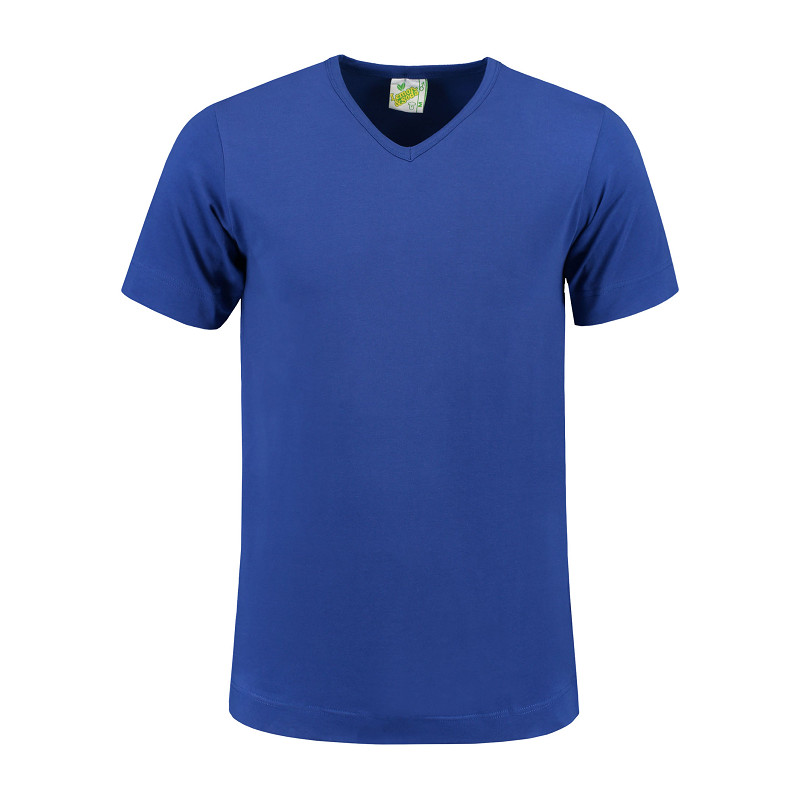 Lemon & Soda Cotton Elastane V-neck T-shirt