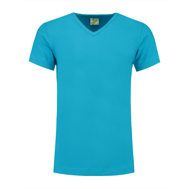 Lemon & Soda Cotton Elastane V-neck T-shirt