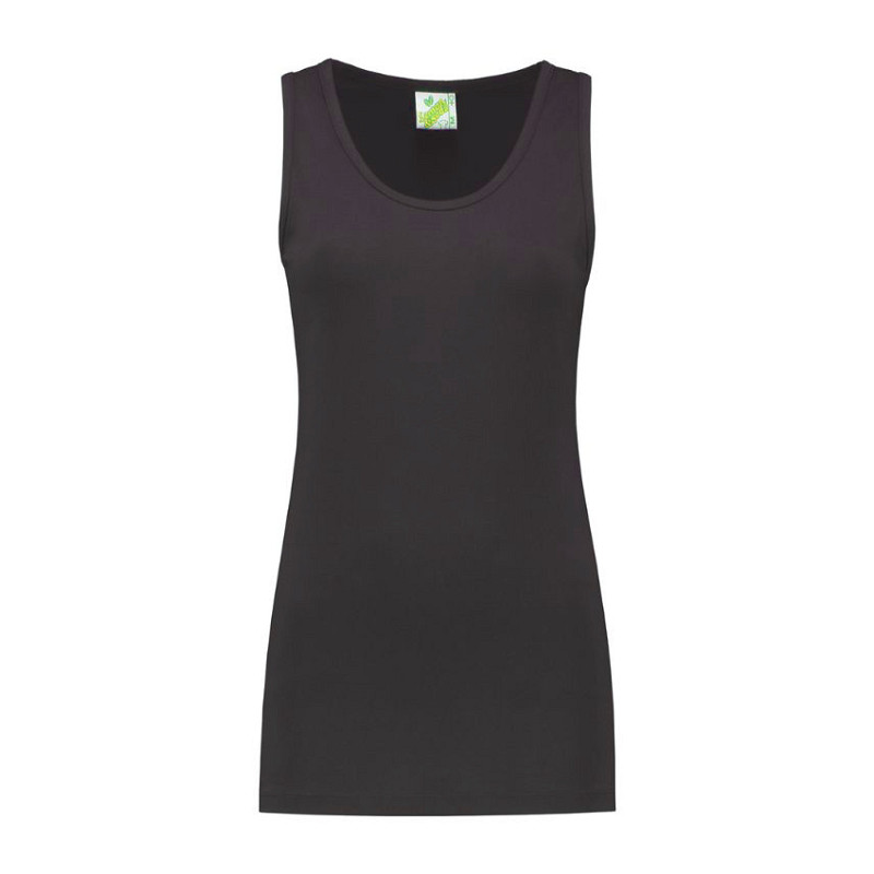 Lemon & Soda Cotton Elastane Tank Top for her