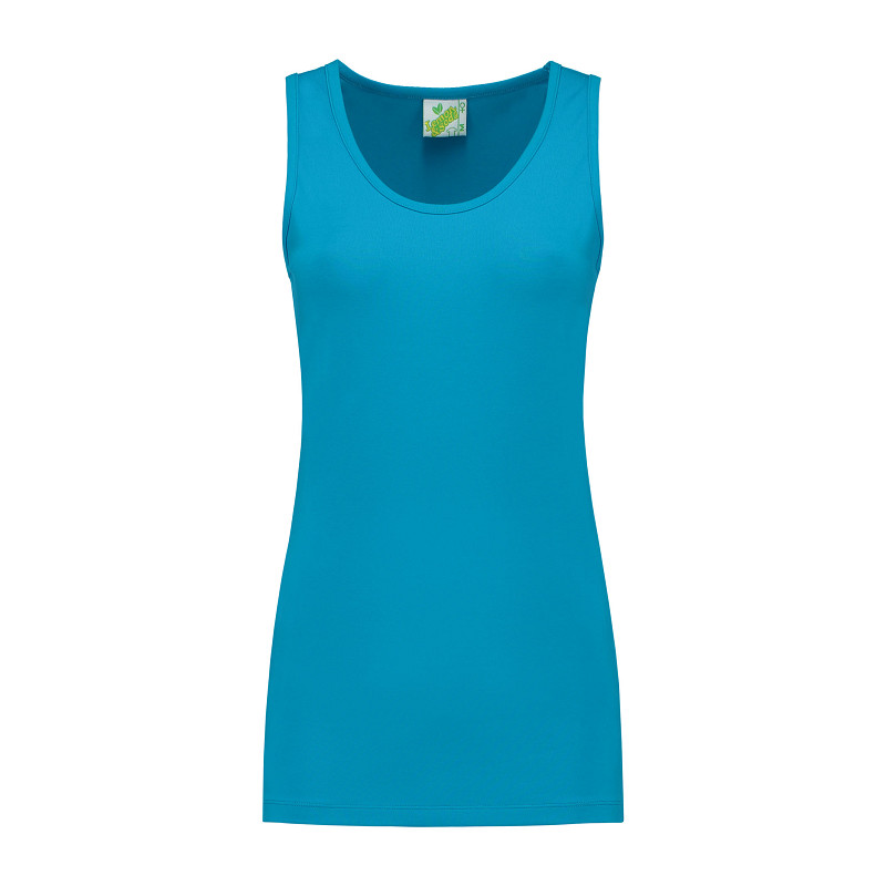 Lemon & Soda Cotton Elastane Tank Top for her