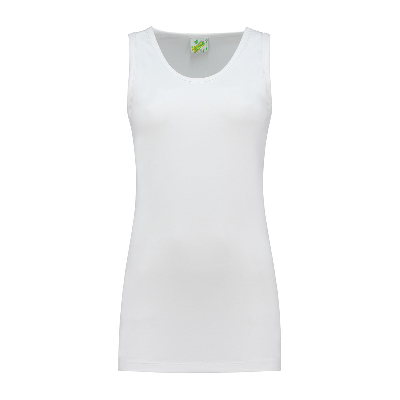 Lemon & Soda Cotton Elastane Tank Top for her