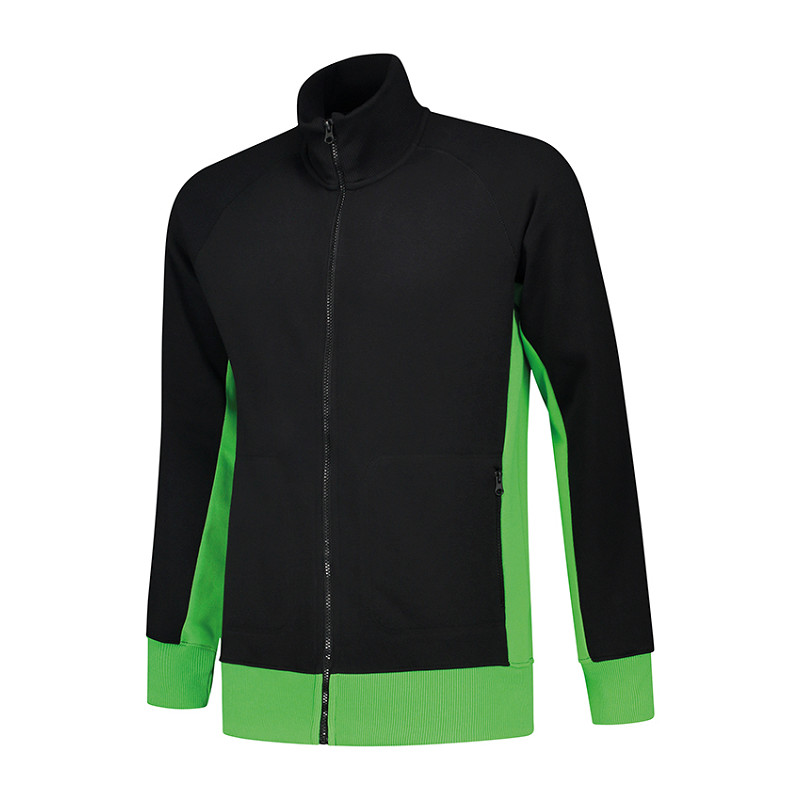 Lemon & Soda Workwear Contrast Cardigan