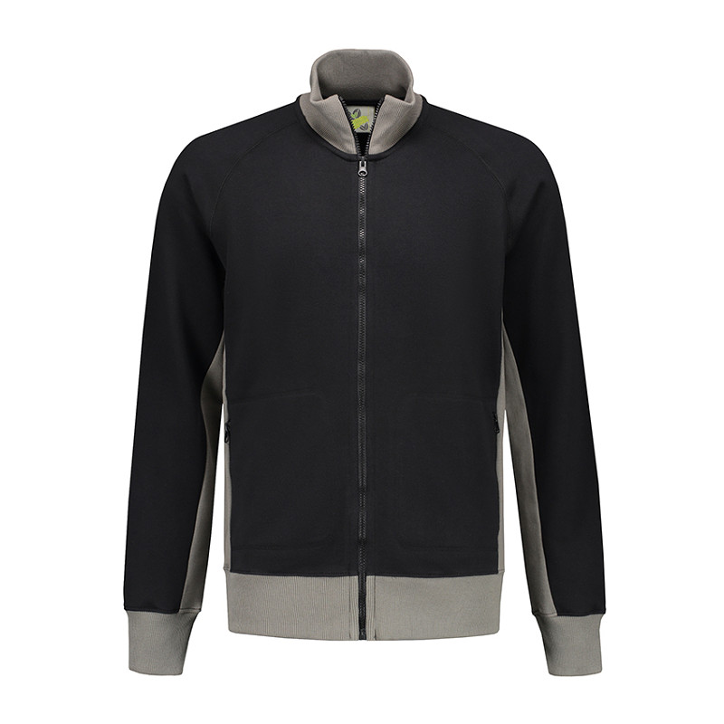 Lemon & Soda Workwear Contrast Cardigan