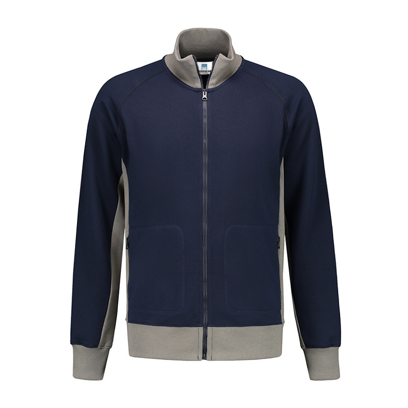 Lemon & Soda Workwear Contrast Cardigan